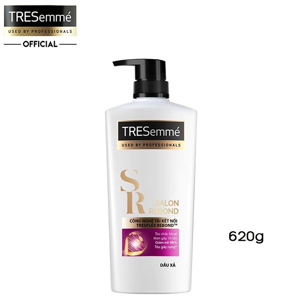 [620g] Dầu Xả Ngăn Tóc Gãy Rụng TRESemmé Salon Rebond Conditioner