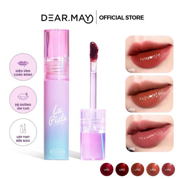  Son Tint Bóng Dearmay Lâu Trôi La Piste Lip Tint 4.1g 