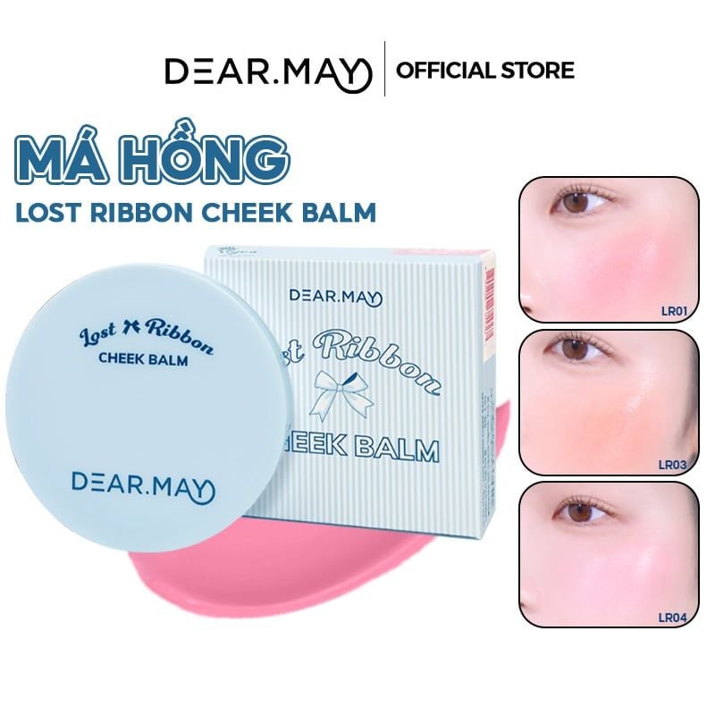 Má Hồng Dạng Kem Thuần Chay Dearmay Lost Ribbon Cheek Balm 4g