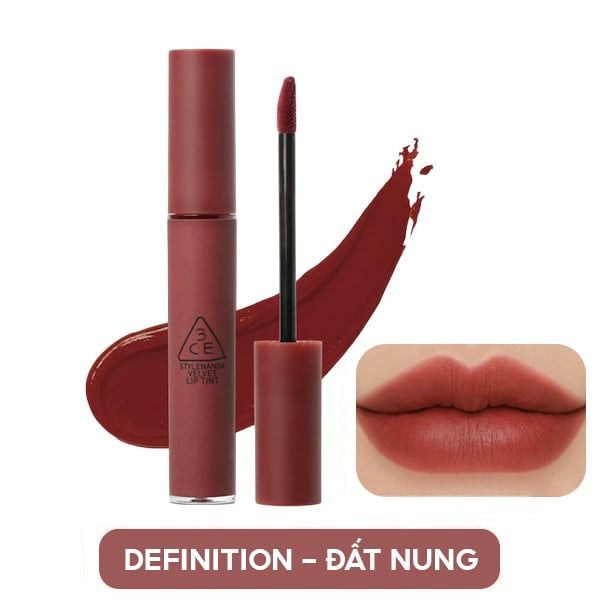 Son Kem Lì 3CE Lên Màu Chuẩn Velvet Lip Tint 4g