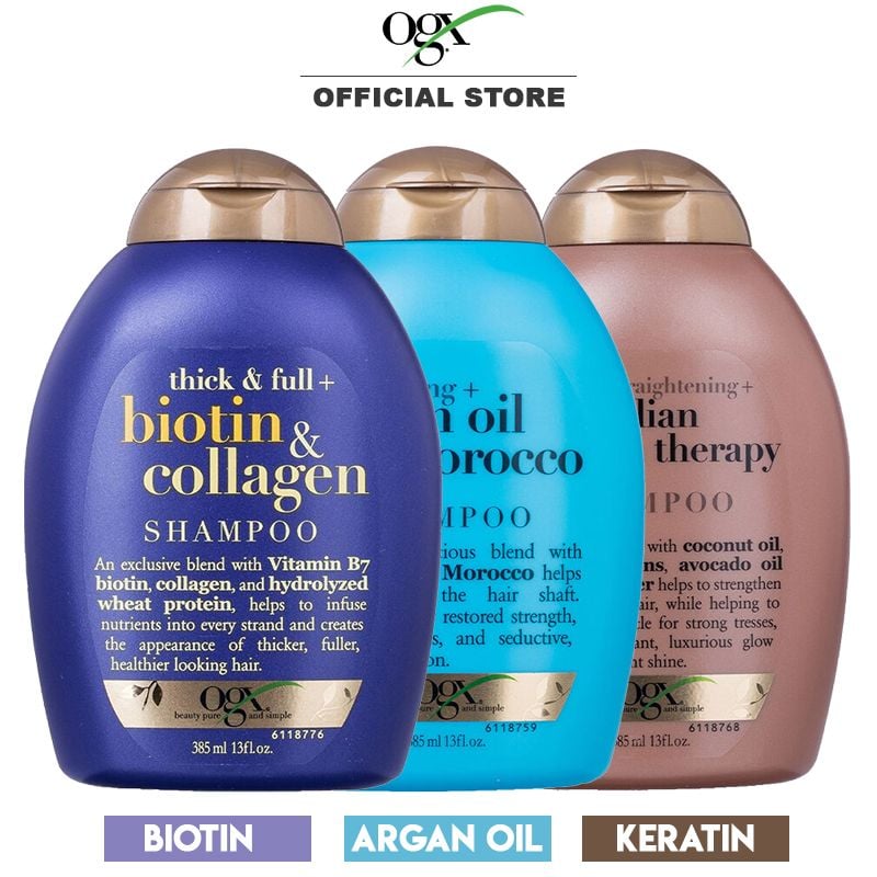 Dầu Gội Giàu Dưỡng Chất Chăm Sóc Tóc OGX Shampoo 385ml