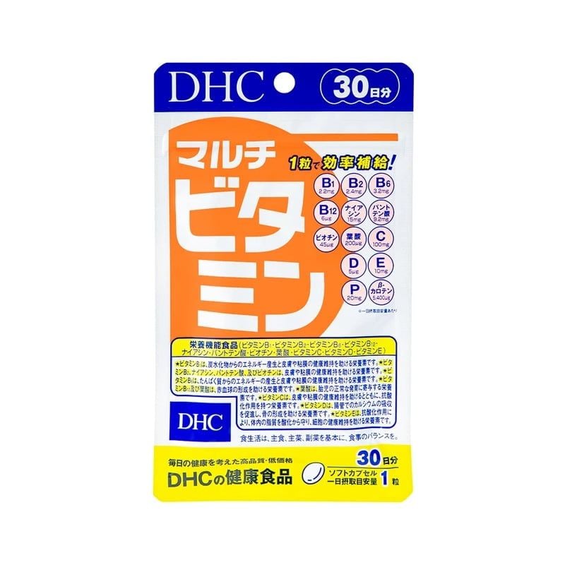 Viên Uống Tổng Hợp Tăng Cường Sức Khỏe Và Hệ Miễn Dịch DHC Multi Vitamins