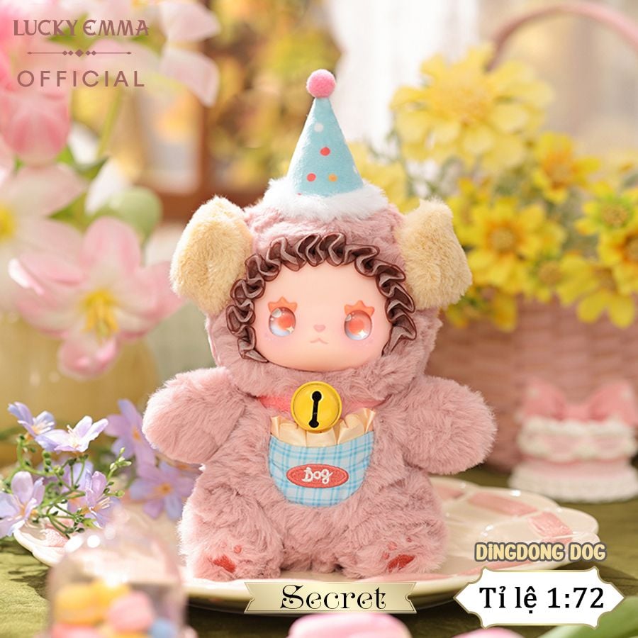 Móc Khóa Gấu Bông Lucky Emma Lovely Emma Pocket Zoo Series - MJ-000081
