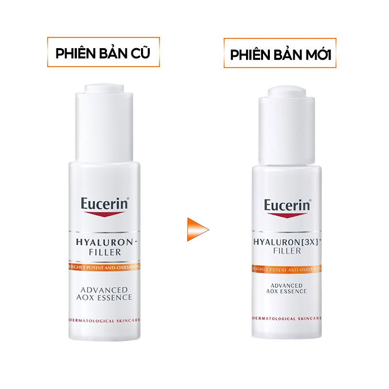 Serum Eucerin Tinh Chất Ngăn Ngừa Lão Hóa Dưỡng Ẩm Sâu Eucerin Anti-age Hyaluron-Filler Advanced AOX Essence 30ml