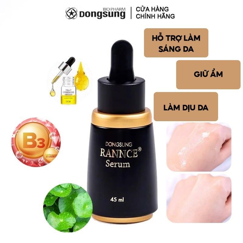 Serum Dongsung Tinh Chất Hỗ Trợ Dưỡng Trắng, Mờ Thâm Nám Dongsung Rannce Serum 45ml