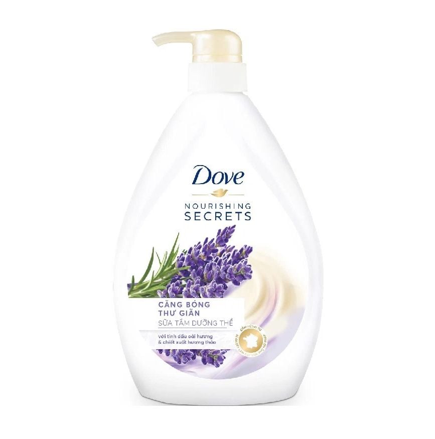 [530g] Sữa Tắm Dove Dưỡng Thể Căng Bóng Da Chiết Xuất Từ Thiên Nhiên Nouishing Secret #HƯƠNG THẢO VÀ OẢI HƯƠNG
