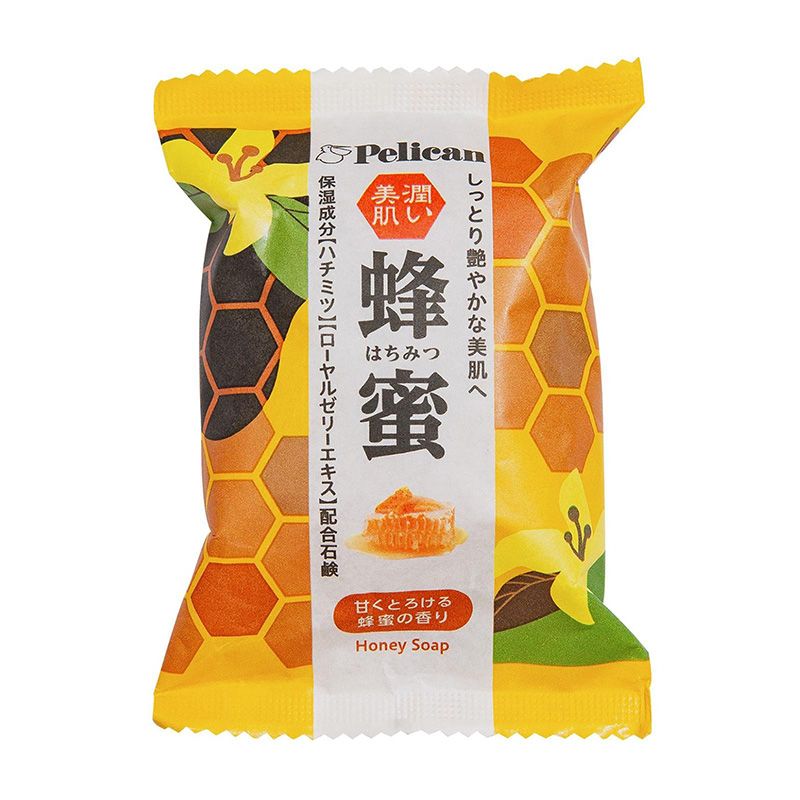 Xà Phòng Tắm Chiết Xuất Từ Thiên Nhiên Pelican Family Soap 80g