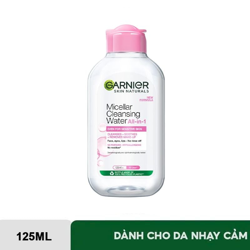 Nước Tẩy Trang Garnier Làm Sạch Sâu Micellar Cleansing Water