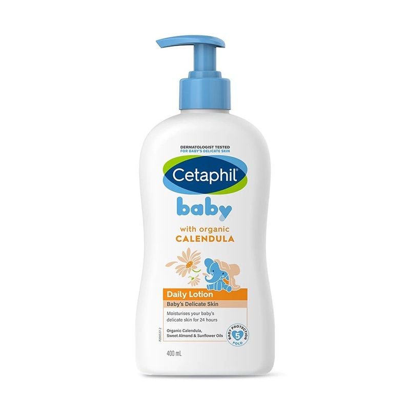 Sữa Dưỡng Da Trẻ Em Cetaphil Baby Daily Lotion With Organic Calendula 400ml
