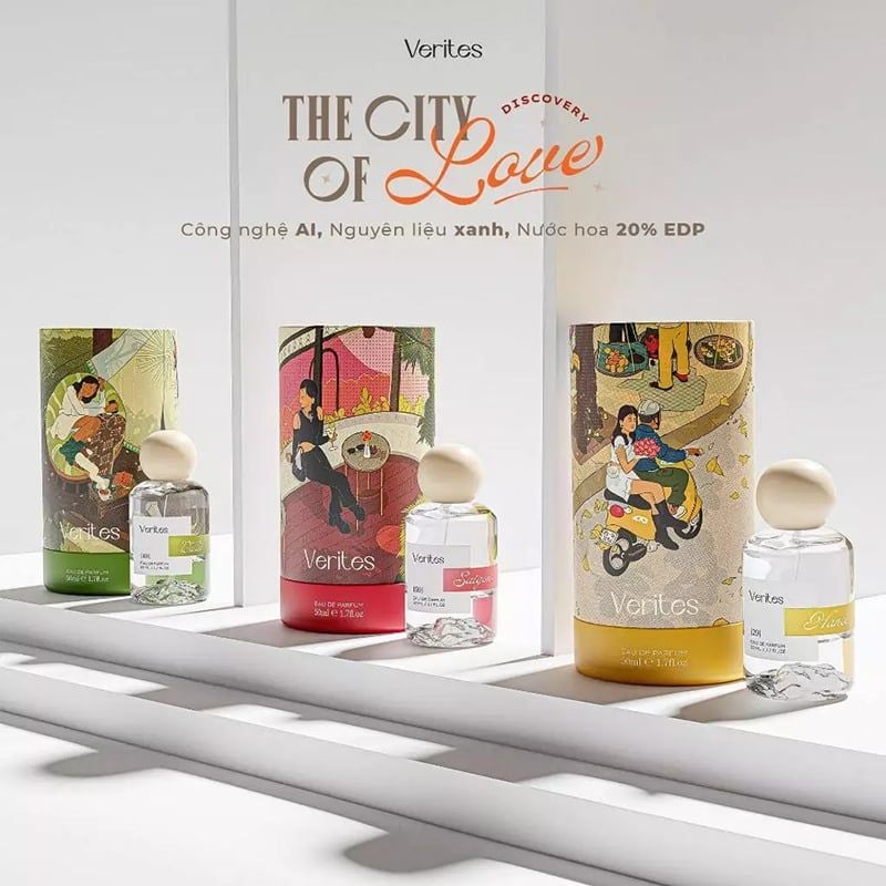 Nước Hoa Cho Nam & Nữ Verites Eau De Parfum 50ml