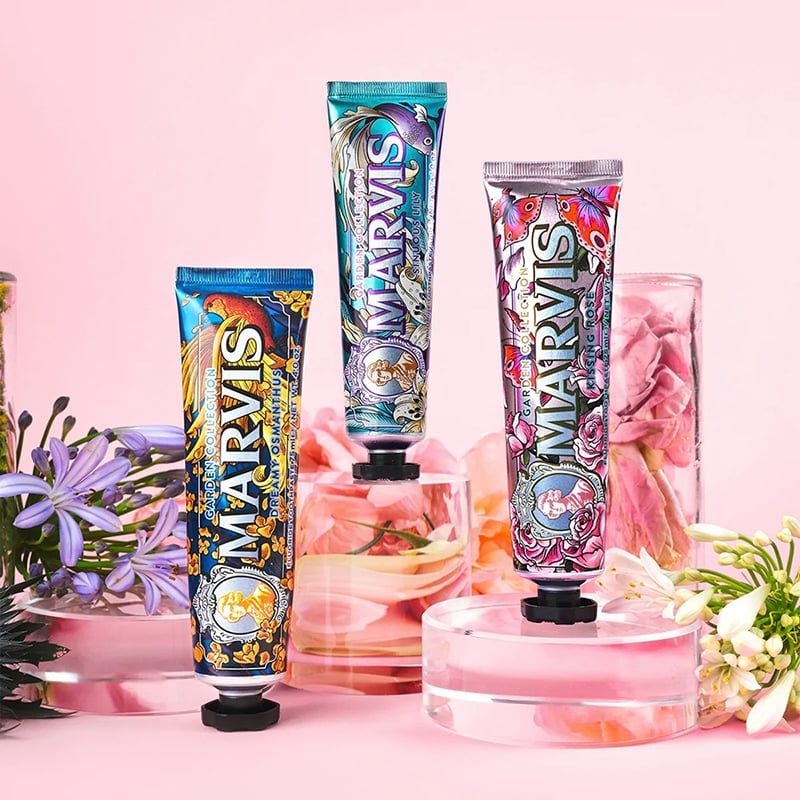 Kem Đánh Răng Hỗ Trợ Làm Trắng Răng, Sạch Mảng Bám Marvis Mint Toothpaste