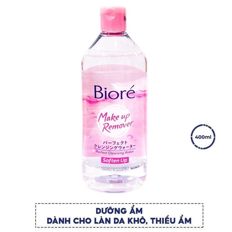 Nước Tẩy Trang Sạch Nhờn Và Dưỡng Ẩm Bioré Make Up Remover Perfect Cleansing Water