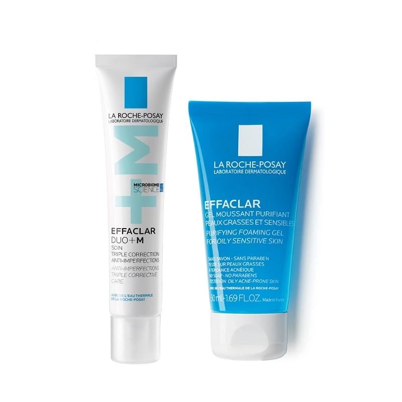 Kem Dưỡng Giúp Cải Thiện Mụn, Mờ Vết Thâm La Roche-Posay Effaclar Duo+M