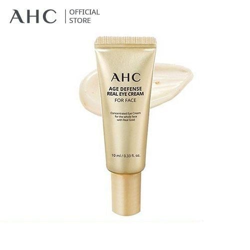 [MINI 10ML] Kem Dưỡng AHC Ngăn Ngừa Lão Hóa Cho Mắt và Toàn Mặt Age Defense Real Eye Cream For Face 10ml
