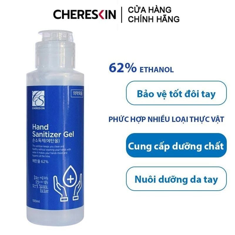 [100ml] Gel Rửa Tay Khô Chereskin Hand Sanitizer Gel