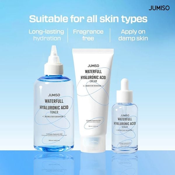  Kem Dưỡng Jumiso Cấp Ẩm Dạng Gel Waterfull Hyaluronic Acid Cream 100ml 