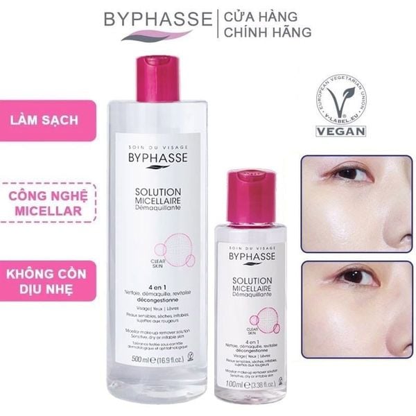  Nước Tẩy Trang Byphasse Dành Cho Mọi Loại Da Solution Micellaire 