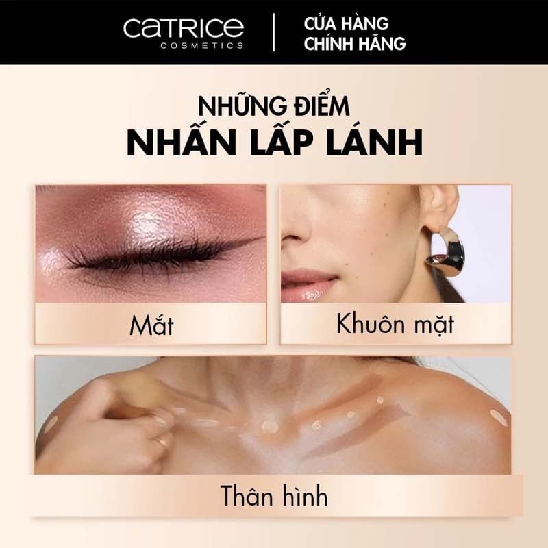 Phấn Bắt Sáng Độ Bám Cao, Lâu Trôi Catrice More Than Glow Highlighter 5.9g
