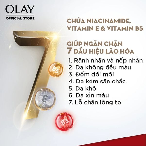  Kem Dưỡng Olay Ngăn 7 Dấu Hiệu Lão Hóa Da Total Effects 7 in One Cream 50g 
