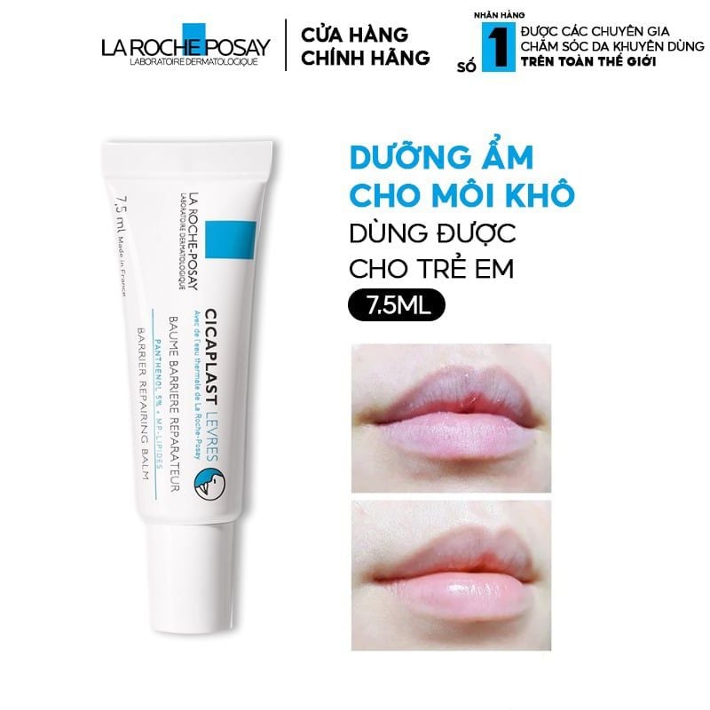 Kem Dưỡng Môi La Roche-Posay Bổ Sung Độ Ẩm Và Bảo Vệ Môi Cicaplast Levres Barrier Repairing Balm 7.5ml