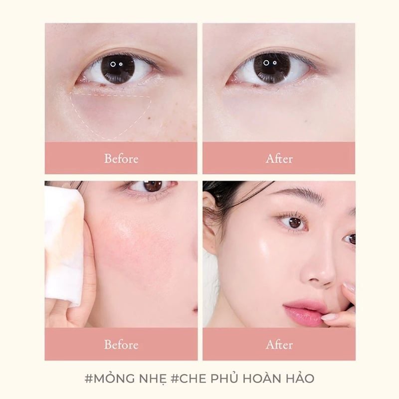 Kem Che Khuyết Điểm Aperire Mỏng Nhẹ, Lâu Trôi Daydream Cover Tip Concealer 4.5ml