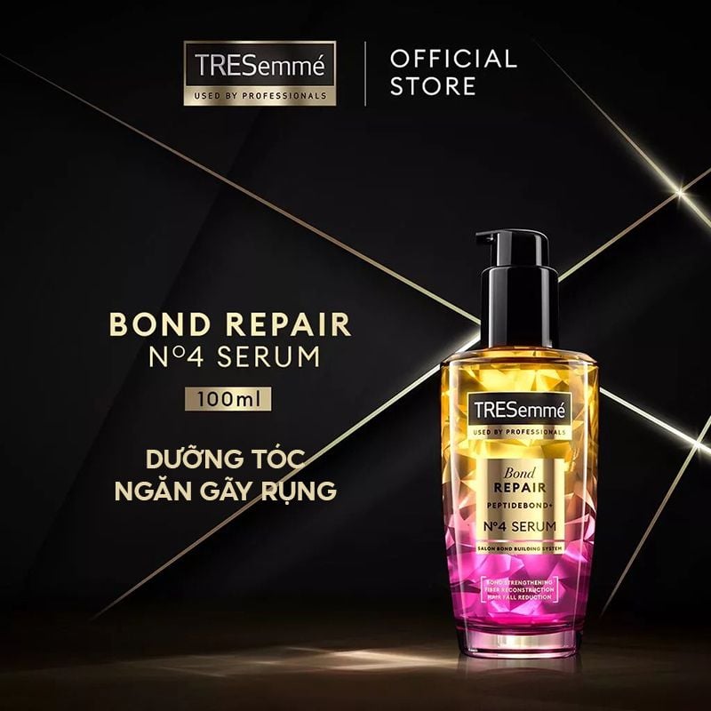Serum TRESemmé Dưỡng Tóc Vào Nếp Suôn Mượt, Ngăn Gãy Rụng Tóc Serum 100ml