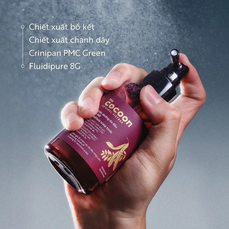 Nước Dưỡng Da Đầu Cocoon Bồ Kết Làm Giảm Gàu, Chăm Sóc Da Đầu Gleditsia Scalp Tonic