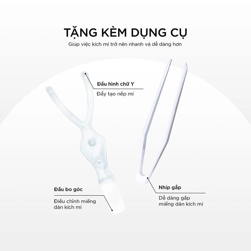 Miếng Dán Kích Mi Tàng Hình Vacosi Double Eyelid Tape