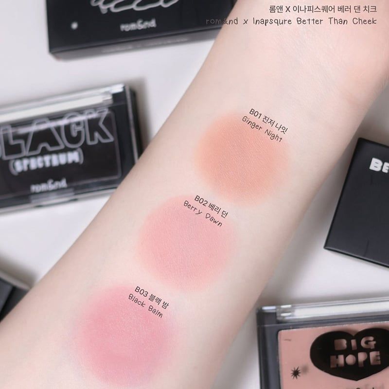 [NEW] Phấn Má Hồng Romand Ngọt Ngào Dạng Nén Better Than Cheek