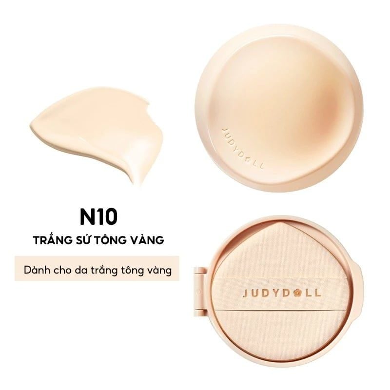 Phấn Nước Kiềm Dầu, Che Phủ Tốt Judydoll Long Wearing Cushion 14g