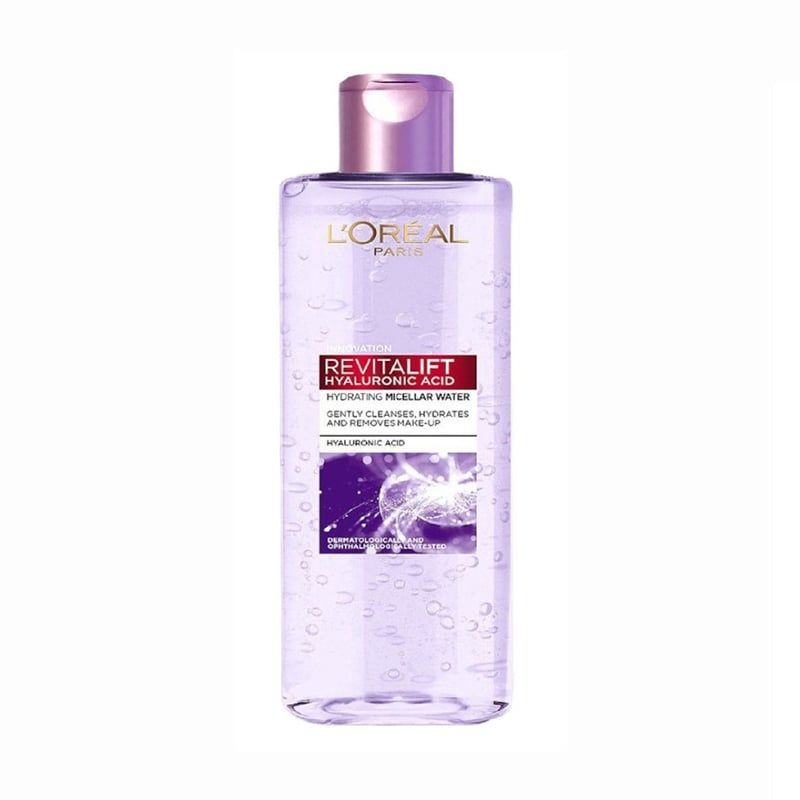 Nước Tẩy Trang Làm Sạch, Cấp Ẩm L'oreal Revitalift Hyaluronic Acid Hydrating Micellar Water