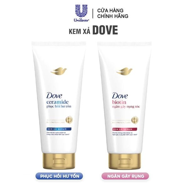 Kem Xả Dove Phục Hồi Tóc, Ngăn Gãy Rụng