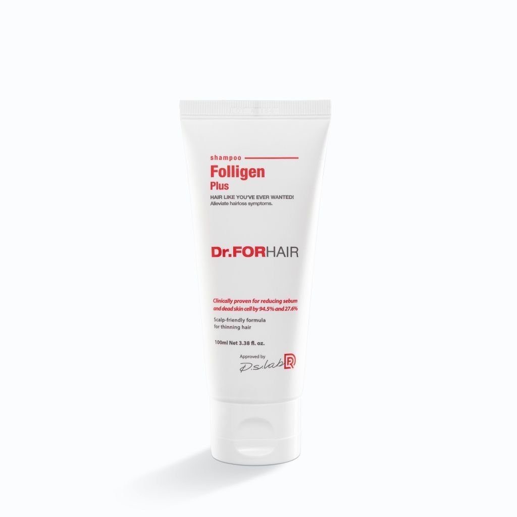 Dầu Gội Dr.FORHAIR Hỗ Trợ Giảm Rụng Tóc, Giảm Dầu Folligen Plus Shampoo 100ml