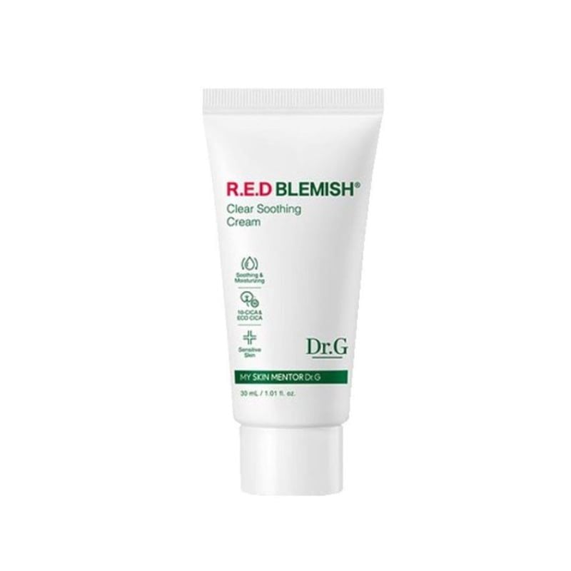 thegioiskinfood.com - Kem Dưỡng Ẩm Làm Dịu Da, Hỗ Trợ Phục Hồi Và Giảm Đỏ Da Dr.G R.E.D Blemish Clear Soothing Cream