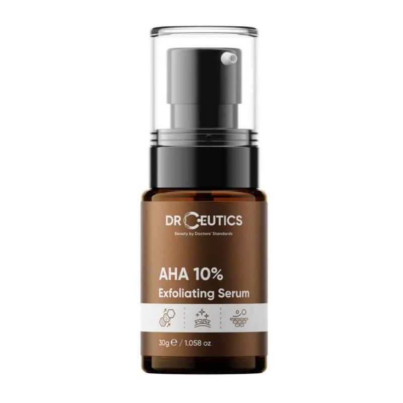 Serum DrCeutics Loại Bỏ Tế Bào Chết, Làm Sáng Da, Ngăn Ngừa Lão Hóa DrCeutics AHA 10% Exfoliating Serum 30g