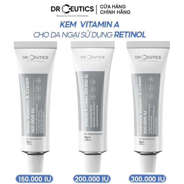  Kem Dưỡng DrCeutics Hỗ Trợ Ngừa Lão Hóa Vitamin A Cream 