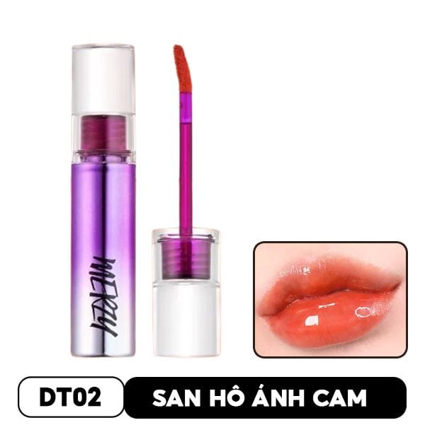 [Màu 1-11] Son Tint Bóng Siêu Lì, Cho Đôi Môi Căng Mọng Merzy Aurora Dewy Tint 5.5g