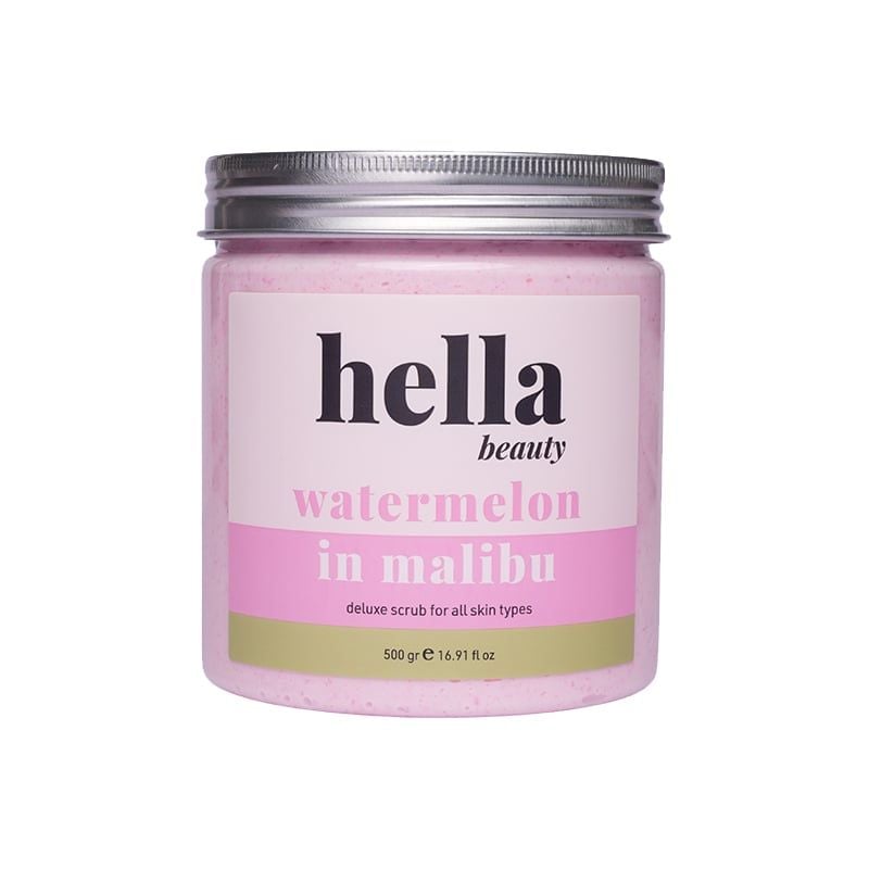 Tẩy Tế Bào Chết Body Giúp Dưỡng Sáng Da, Mờ Thâm Hella Beauty Deluxe Scrub 500g