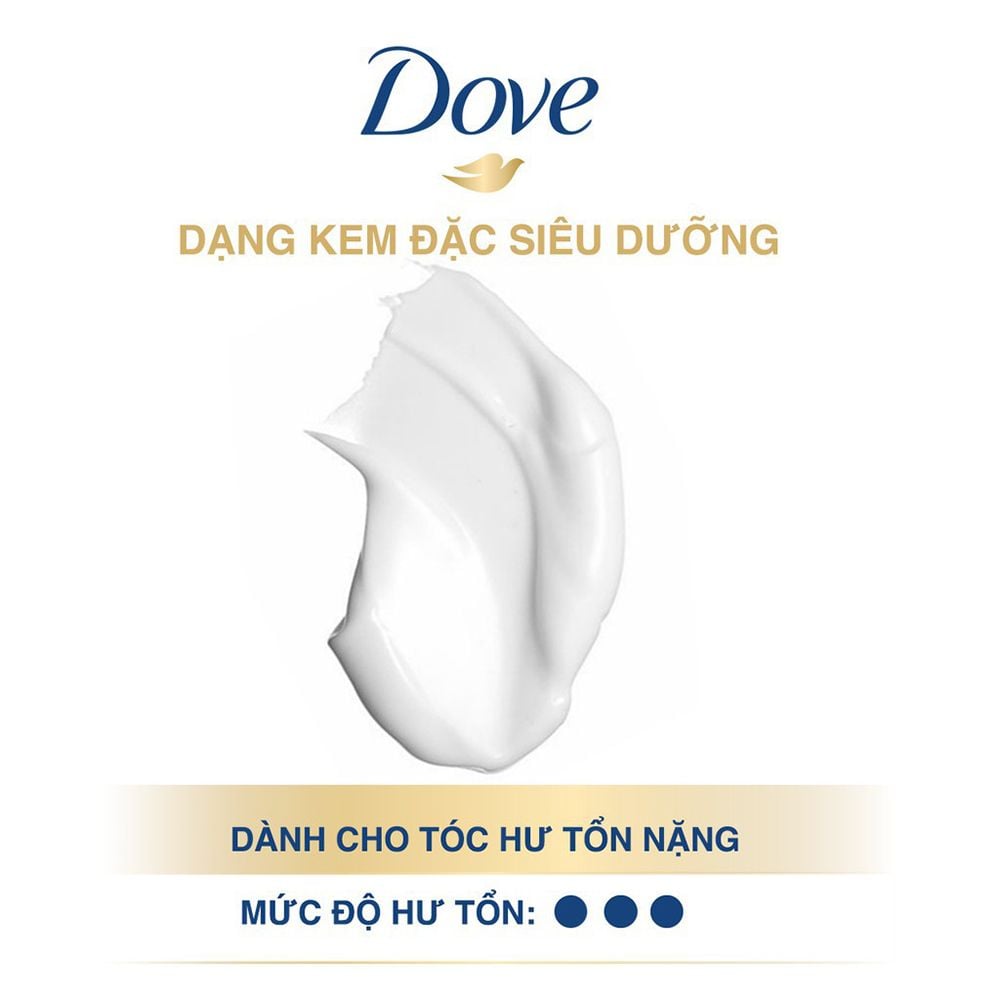 [180ml] Dầu Xả DOVE Dưỡng Tóc Phục Hồi Tóc Hư Tổn 1 Minute Super Conditioner