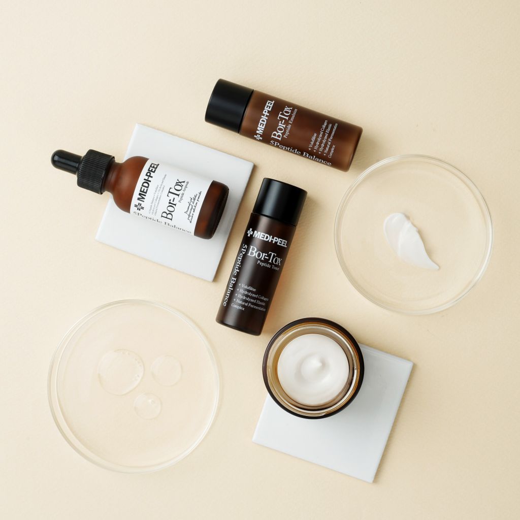 [4 Items] Bộ Dưỡng Medi-Peel Cải Thiện Nếp Nhăn Giúp Da Căng Bóng Bor-Tox 5 Peptide Multi Care Kit