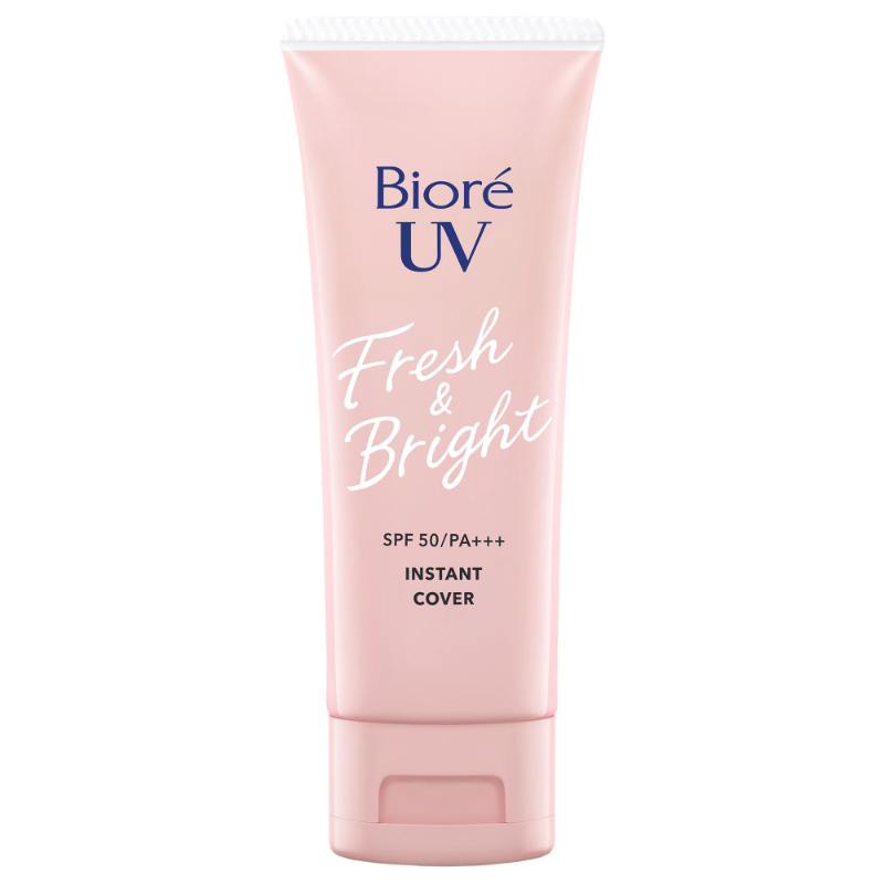 Kem Chống Nắng Bioré Sáng Da Rạng Rỡ, Kiềm Dầu, Che Phủ Tức Thì UV Fresh & Bright SPF50/ PA+++ 30g