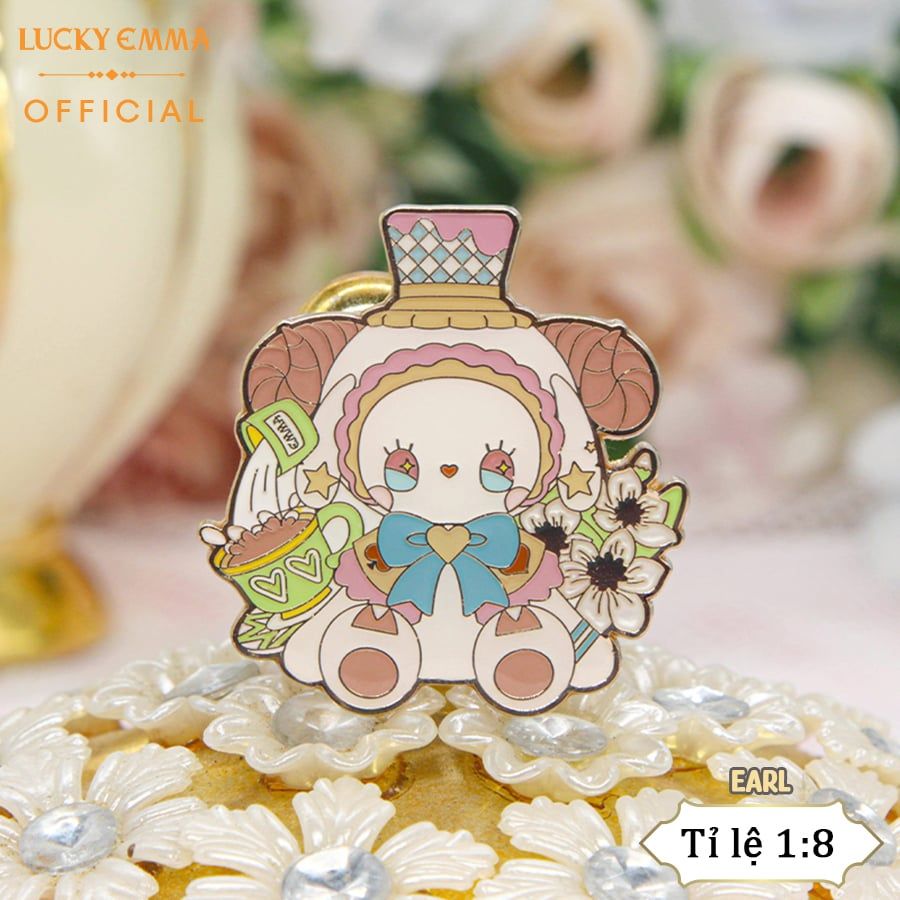 Huy Hiệu, Ghim Cài Áo Lucky Emma Party Series Badge - YSJ-0001