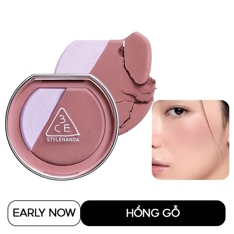 Phấn Má Hồng Bắt Sáng 3CE Blushlighter 9g