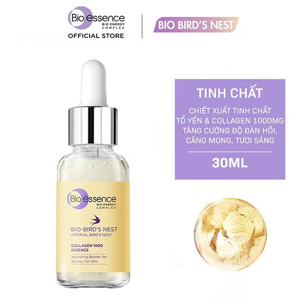  Serum Bio-essence Dưỡng Trắng Da & Căng Mịn Tinh Chất Tổ Yến Bio-Bird's Nest Collagen 1000 Essence 
