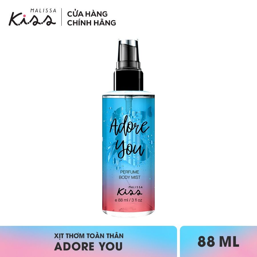 Xịt Thơm Toàn Thân Hương Nước Hoa Malissa Kiss Perfume Mist - Blossom 88ml