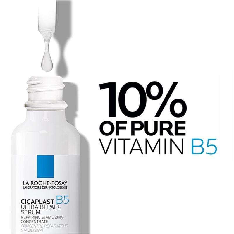 Serum La Roche-Posay Giúp Phục Hồi Da, Bảo Vệ & Cấp Ẩm Da Laboratoire Dermatologique Cicaplast B5 Ultra Repair Serum 30ml