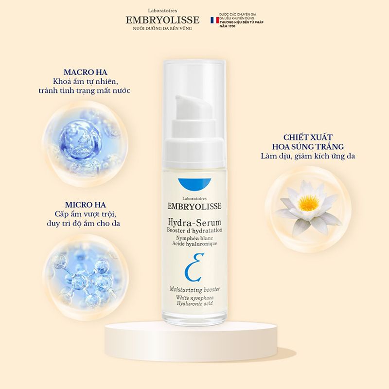 Serum Embryolisse Cấp Ẩm Đa Tầng Hydra-Serum 30ml