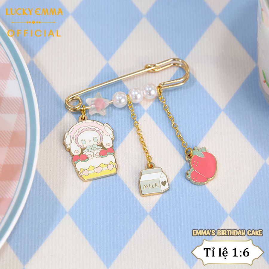 Huy Hiệu, Ghim Cài Áo Lucky Emma Birthday Party Series Brooch - YSJ-0005
