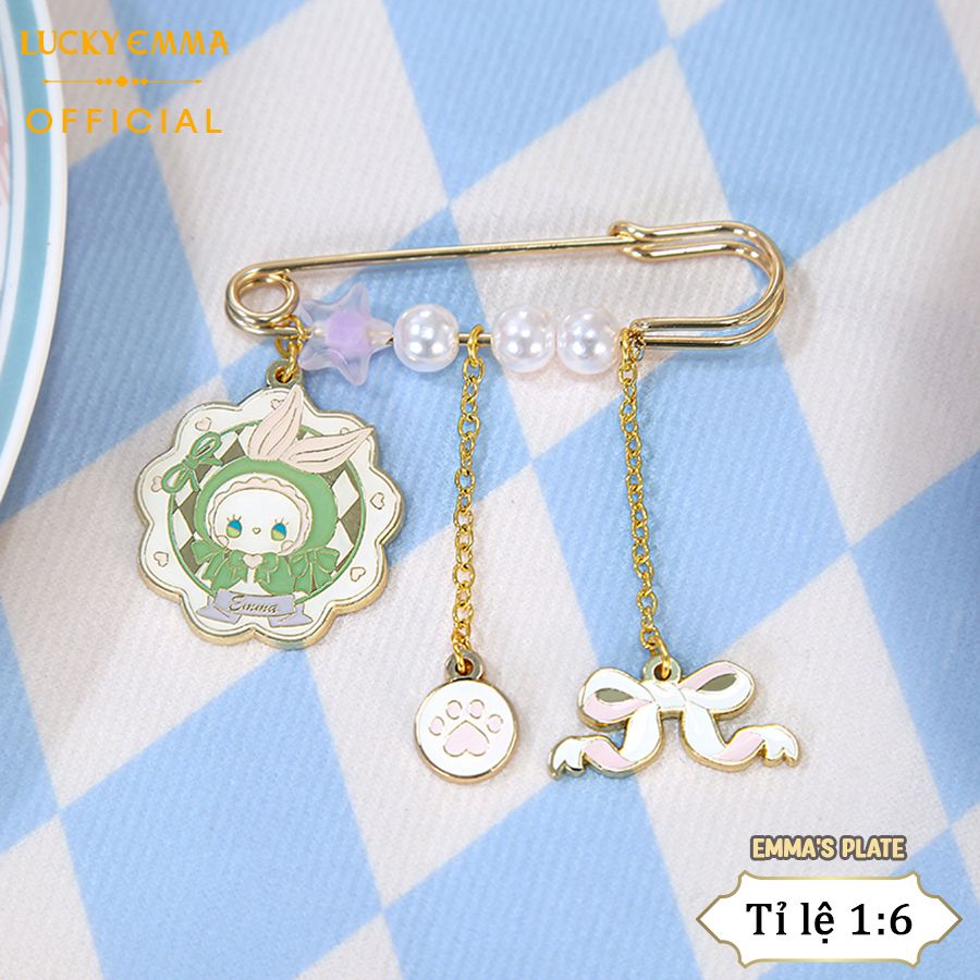 Huy Hiệu, Ghim Cài Áo Lucky Emma Birthday Party Series Brooch - YSJ-0005