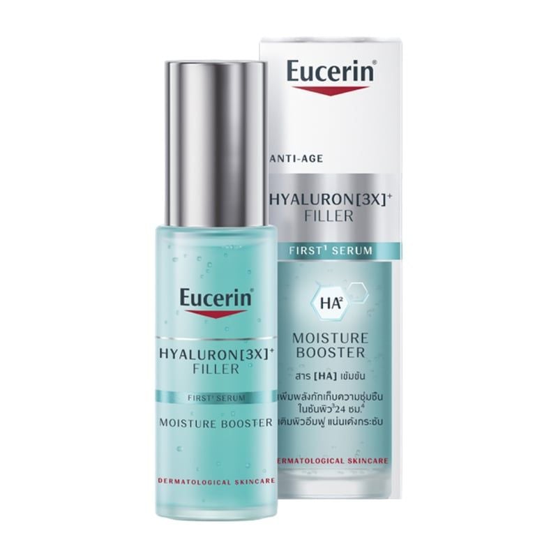 Serum Eucerin Tinh Chất Dưỡng Cấp Ẩm, Hỗ Trợ Hạn Chế Lão Hóa Eucerin Anti-age Hyaluron-filler First Serum HA Moisture Booster 30ml